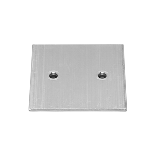 TRAXSTECH ALUMINUM BACKER PLATE SILVER