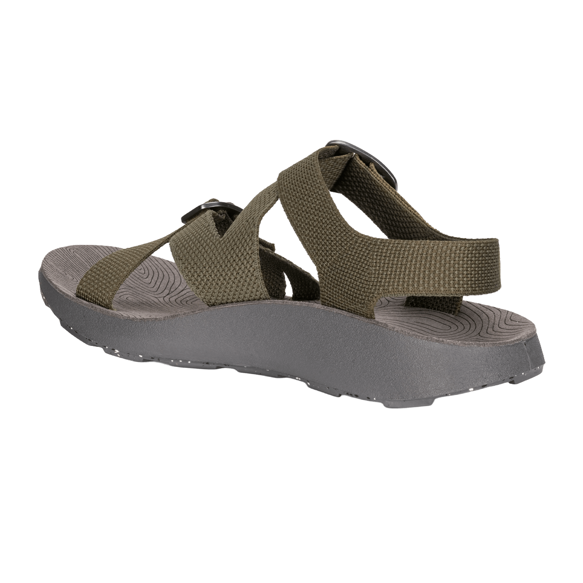 TREAD LABS MEN'S REDWAY SANDALS - FOREST - INSTEP VIEW