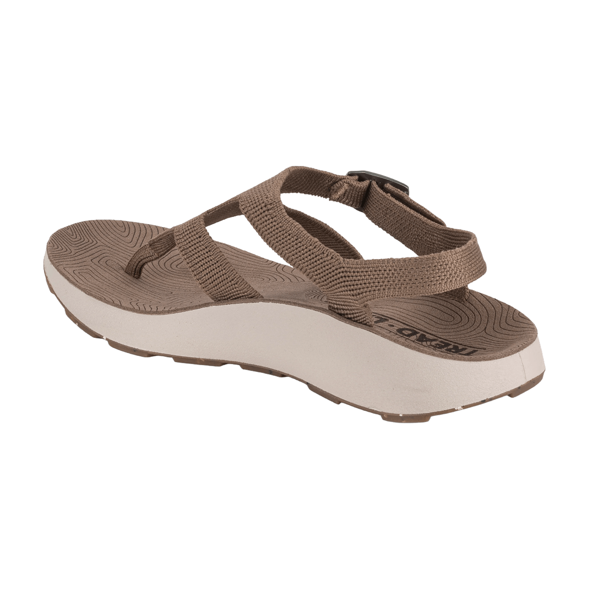 TREAD LABS WOMEN'S ALBION SANDALS - KHAKI- INSTEP VIEW