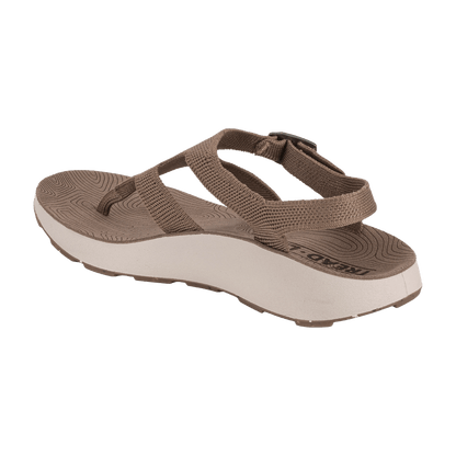 TREAD LABS WOMEN'S ALBION SANDALS - KHAKI- INSTEP VIEW