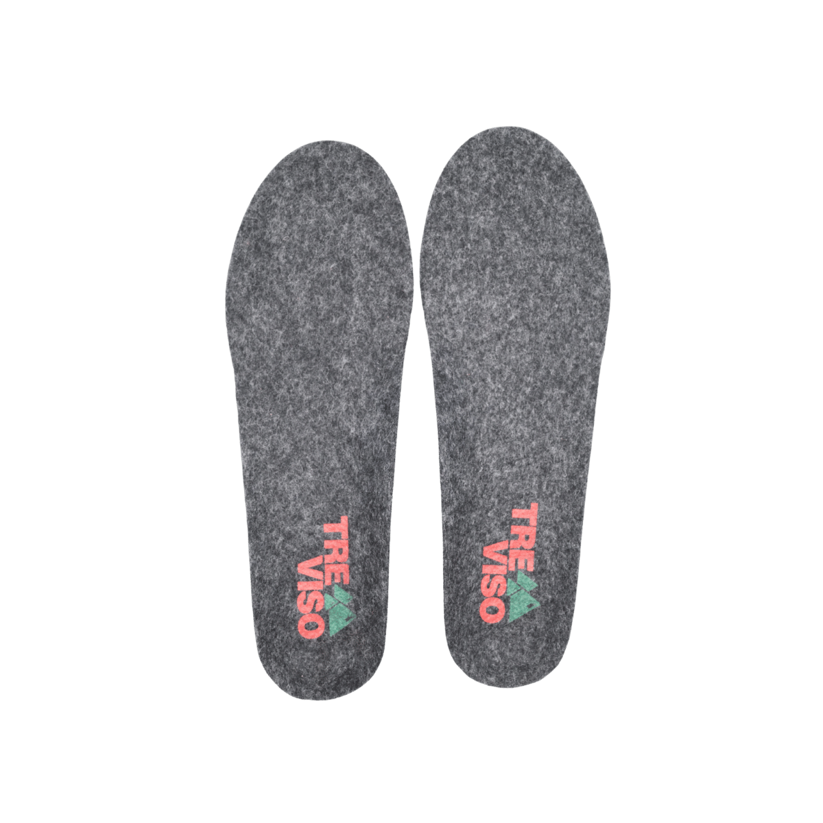 TREVISO MERINO FOOTBED - MED ARCH GREY RED