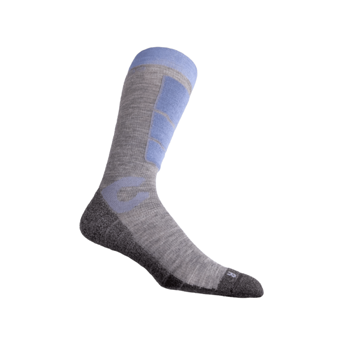 TREVISO TECH SKI SOCK LIGHT GREY
