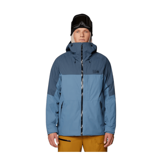 MOUNTAIN HARDWEAR MEN'S FIREFALL TRIFECTA JACKET - ADR BLUE/MN BLUE