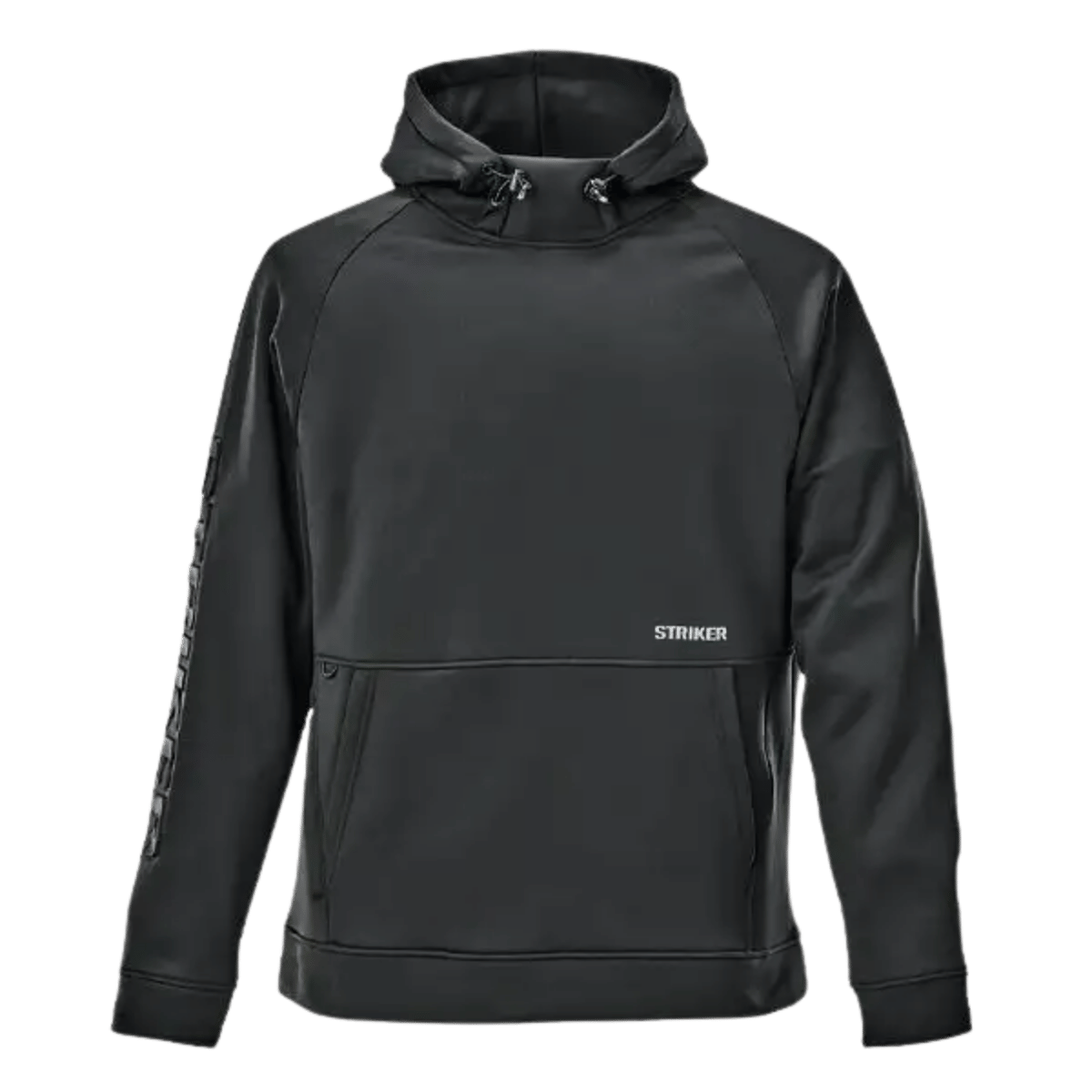STRIKERS BRANDS BARRICADE HOODY - BLACK_FRONT ANGLE