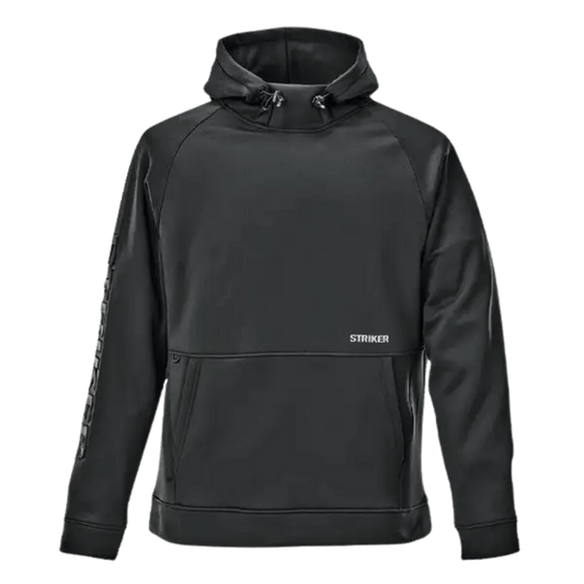 STRIKERS BRANDS BARRICADE HOODY - BLACK_FRONT ANGLE
