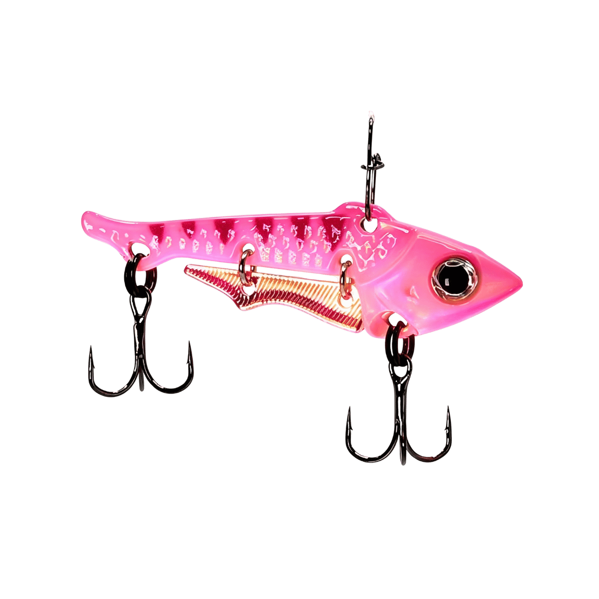 TROPHY OUTDOOR PRODUCTS FLASH BELLY GLOW PINK PERCH