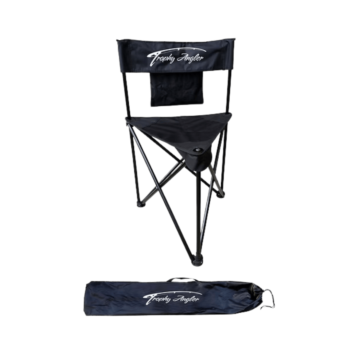 TROPHY ANGLER 3-LEG MAGNUM FOLDING CHAIR