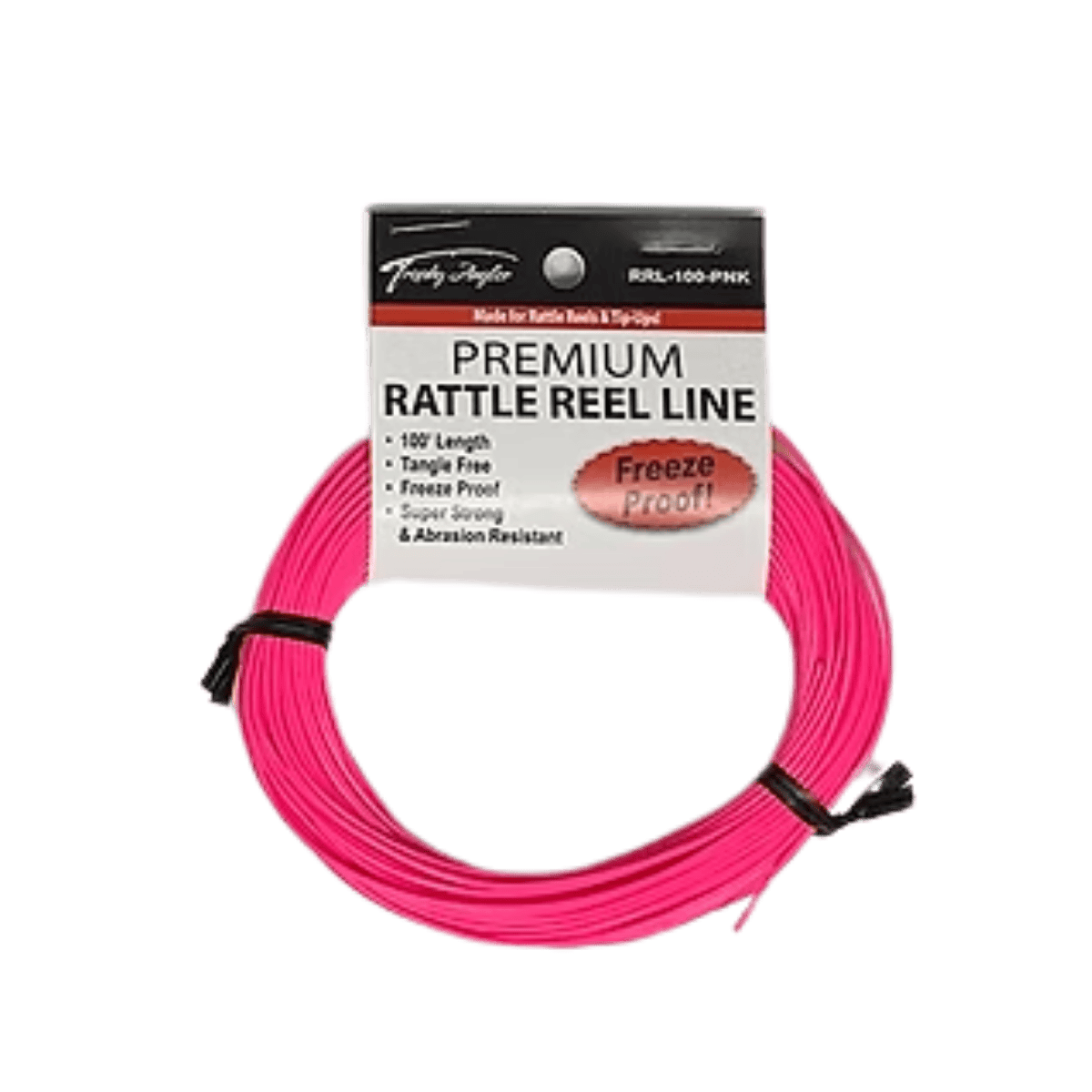 TROPHY ANGLER LINE FOR RATTLE REEL - PINK