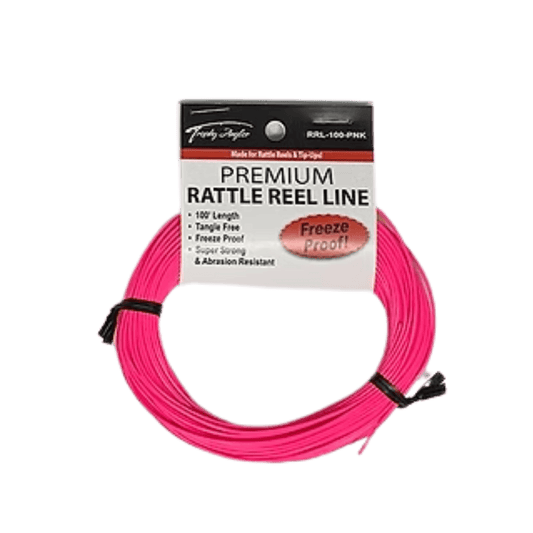 TROPHY ANGLER LINE FOR RATTLE REEL - PINK