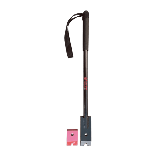 TROPHY ANGLER RAZR-BACK SHORT ICE CHISEL 26" FRONT