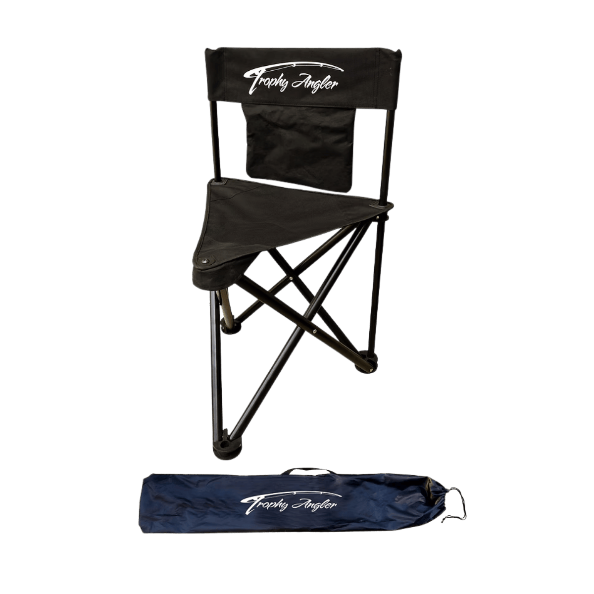 TROPHY ANGLER SUPER MAGNUM 3-LEG FOLDING CHAIR FRONT