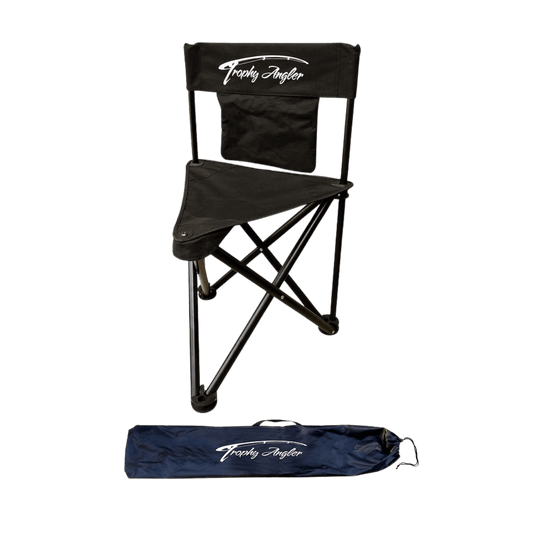 TROPHY ANGLER SUPER MAGNUM 3-LEG FOLDING CHAIR FRONT