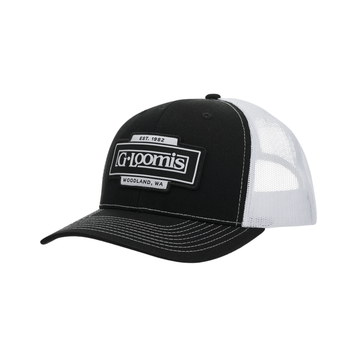 G. LOOMIS GLM ORIGINAL TRUCKER CAP - BLACK