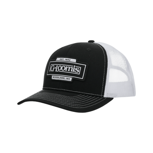 G. LOOMIS GLM ORIGINAL TRUCKER CAP - BLACK