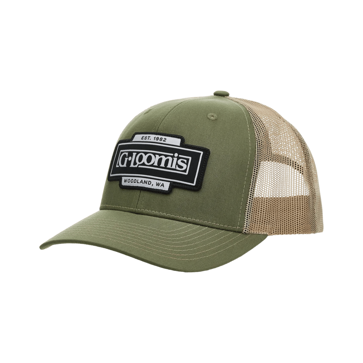 G. LOOMIS GLM ORIGINAL TRUCKER CAP- OLIVE