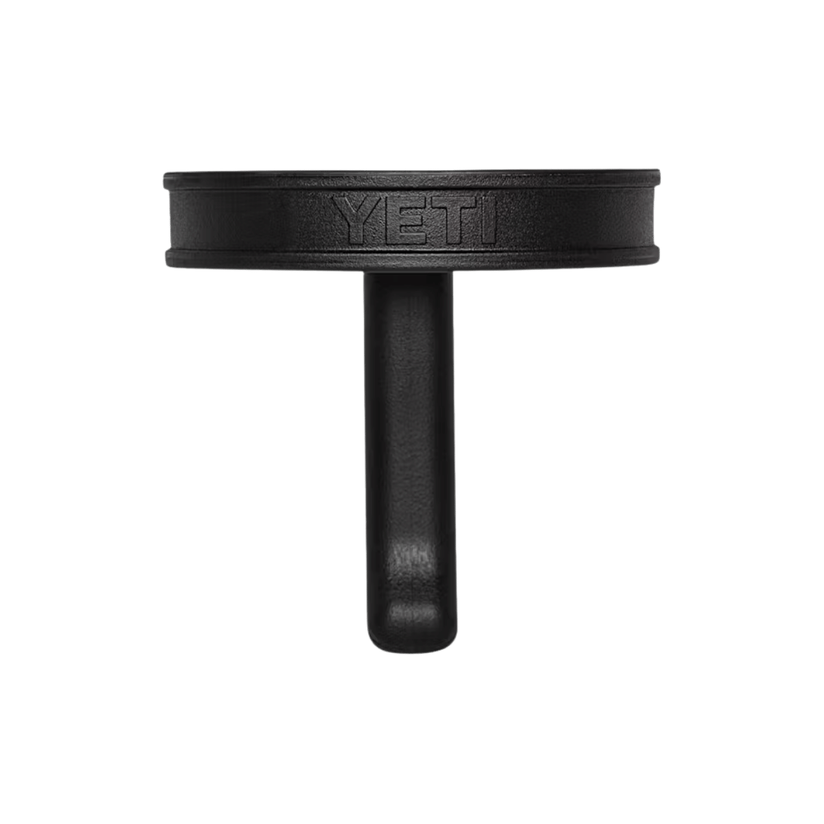 YETI RAMBLER 20 OZ TUMBLER HANDLE - BLACK - FRONT VIEW
