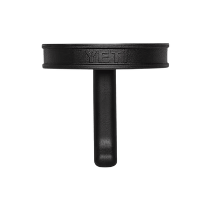 YETI RAMBLER 20 OZ TUMBLER HANDLE - BLACK - FRONT VIEW