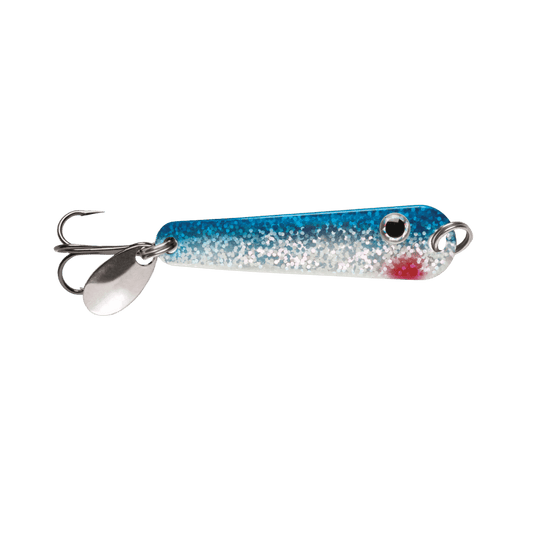 VMC TUMBLER SPOON - 1/8OZ - GLOW BLUE SHINER