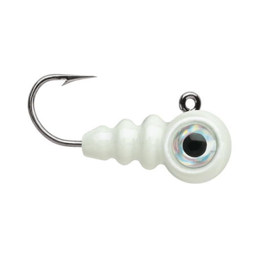 VMC TUNGSTEN LARV EYE JIG GLOW