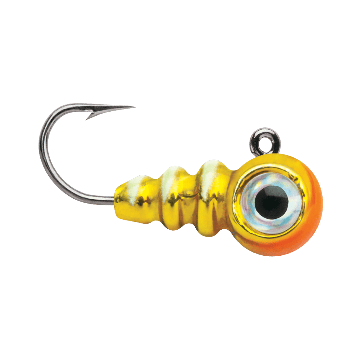 VMC TUNGSTEN LARV EYE  GLOW JUICY LUCY
