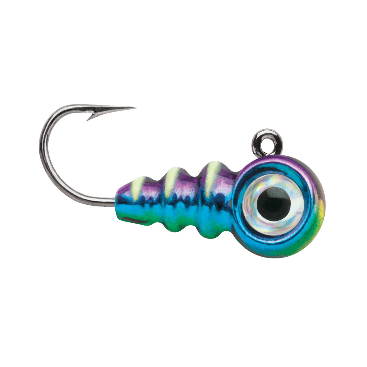VMC TUNGSTEN LARV EYE GLOW METAL RNBW