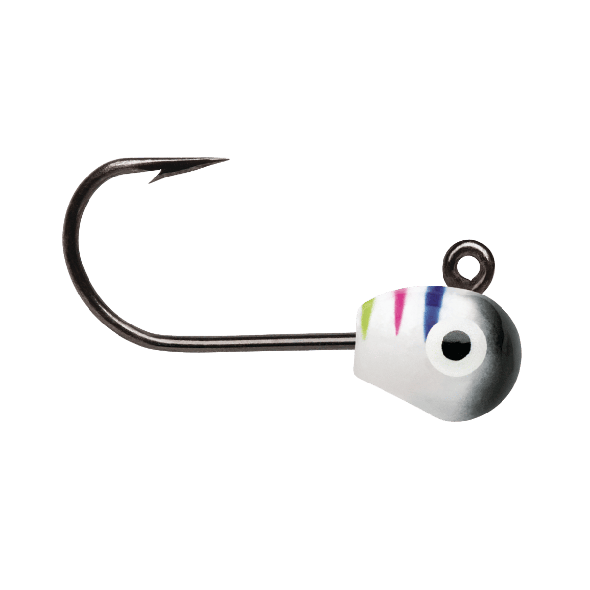 VMC TUNGSTEN MONGO JIG GLOW BLK WNDRBR 1/32OZ