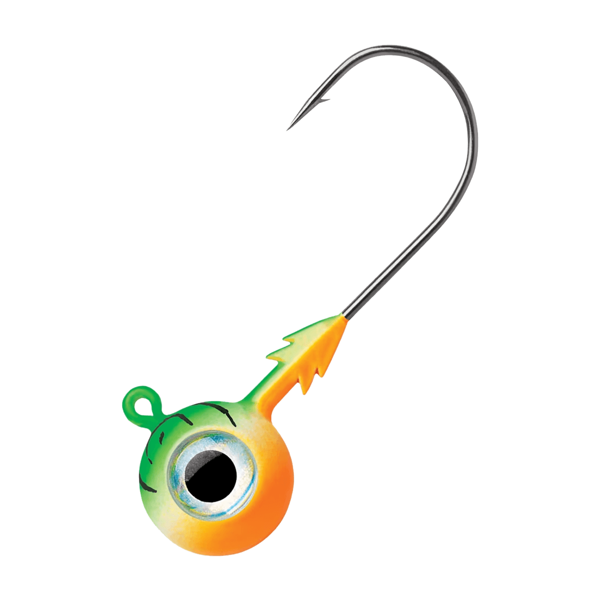 TUNGSTEN MOON EYE JIG GREEN TIGER UV