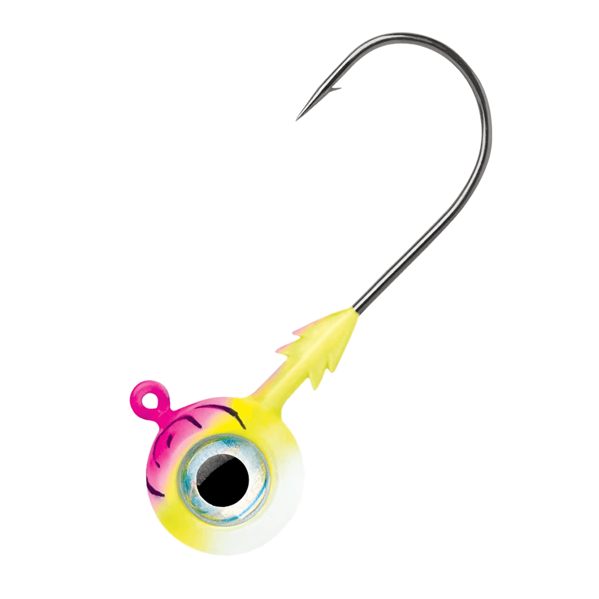 TUNGSTEN MOON EYE JIG PINK FIRE UV