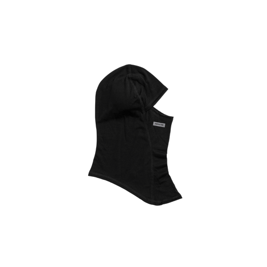 TURTLE FUR CAREFREE SUPERFINE MERINO MAX, BLACK COLOR, SIDE ANGLE, LOGO