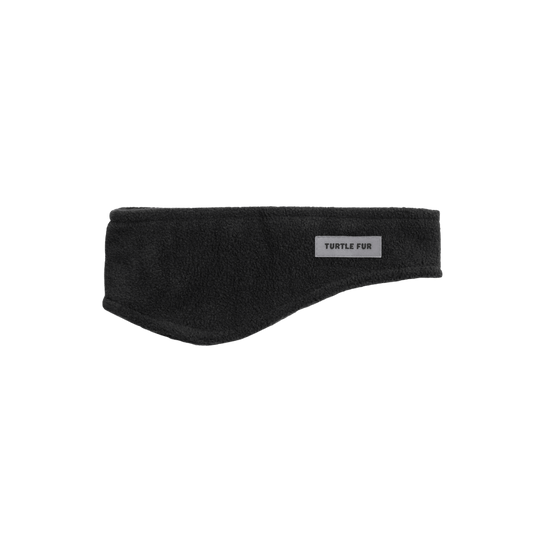 TURTLE FUR CHELONIA 150 FLEECE BANG BAND, BLACK, LOGO