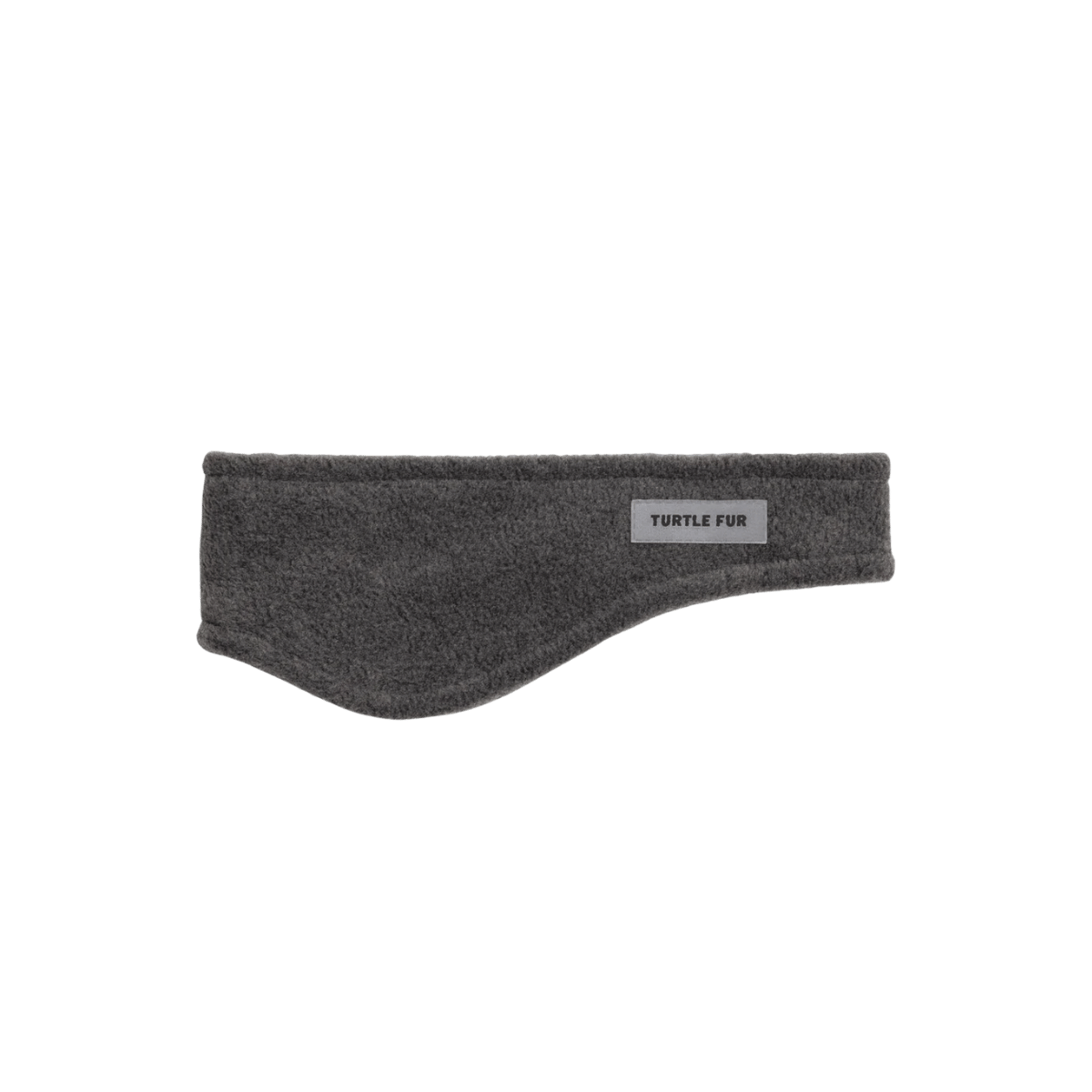 TURTLE FUR CHELONIA 150 FLEECE BANG BAND, CHARCOAL, LOGO