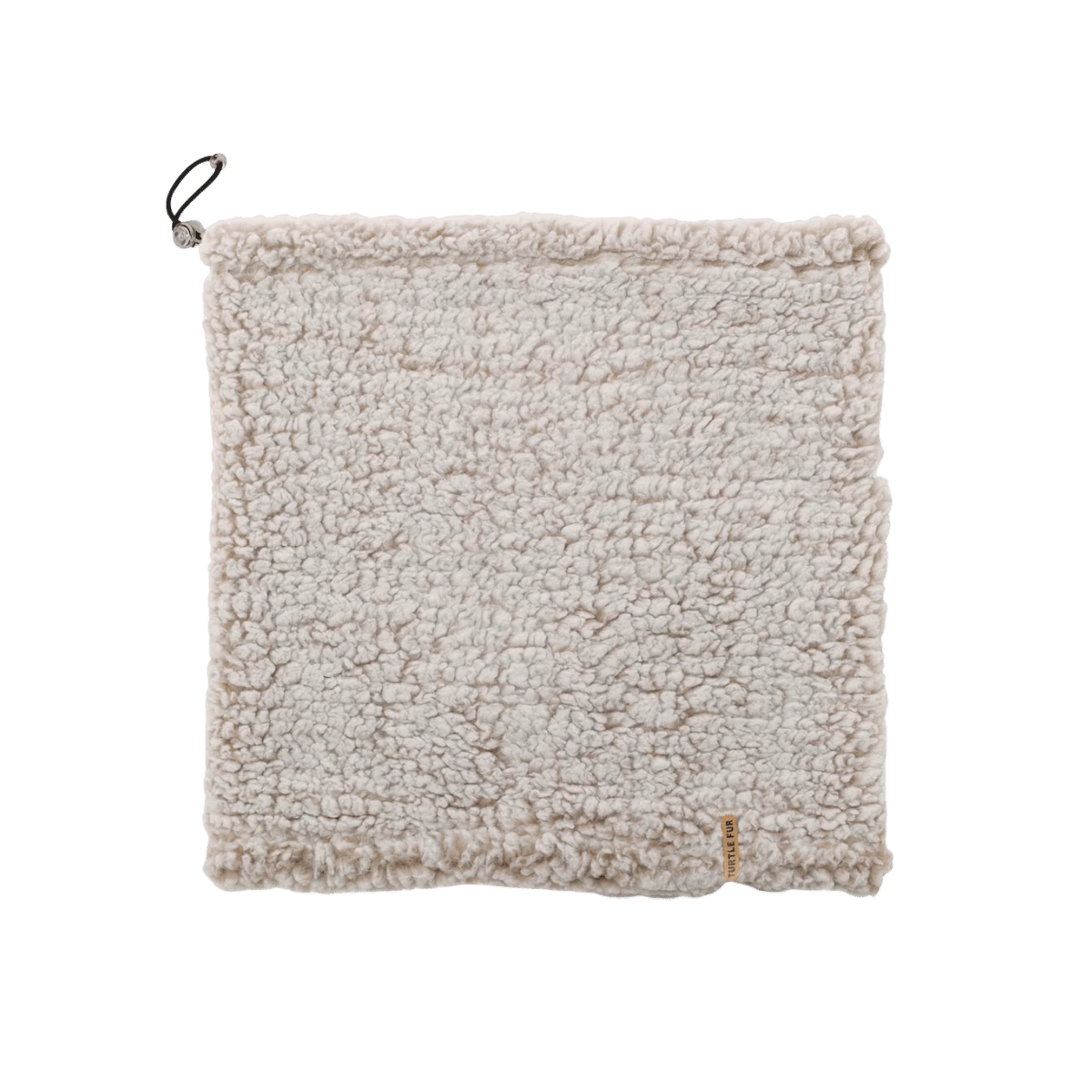 TURTLE FUR COMFORT LUSH CINCH PIPE DREAM, NATURAL COLOR, LOGO, STRAP