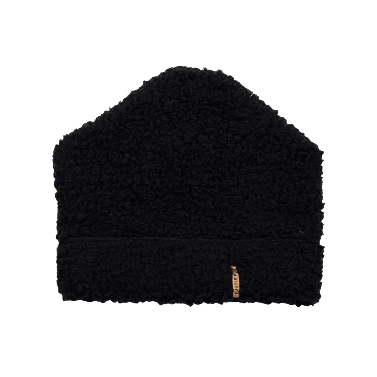 TURTLE FUR COMFORT LUSH PEAK HAT BLACK