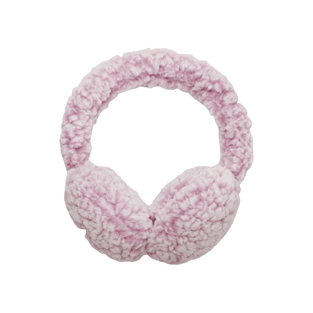 TURTLE FUR COMFORT LUSH WHITEOUT EAR MUFF DUSTY ROSE