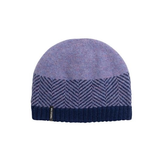 TURTLE FUR HARING BEANIE IRIS, FRONT ANGLE