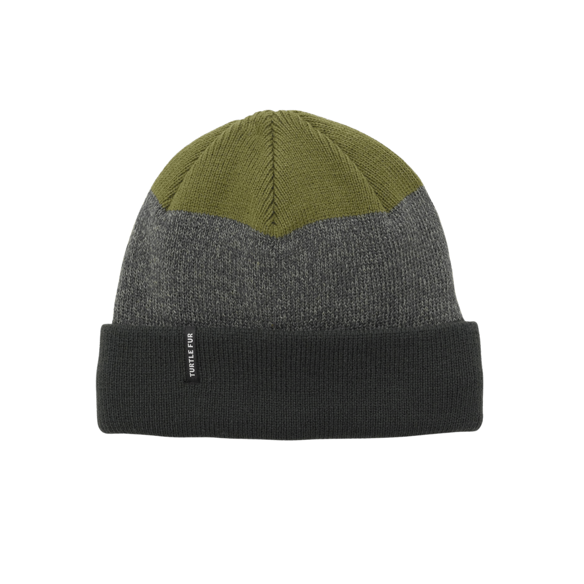 TURTLE FUR OCEAN RAGG WOOL ANDRE HAT FOREST, FRONT ANGLE