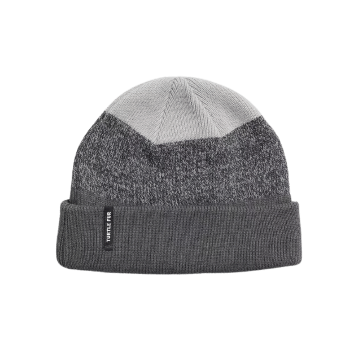 TURTLE FUR OCEAN RAGG WOOL ANDRE HAT GRAY, FRONT ANGLE