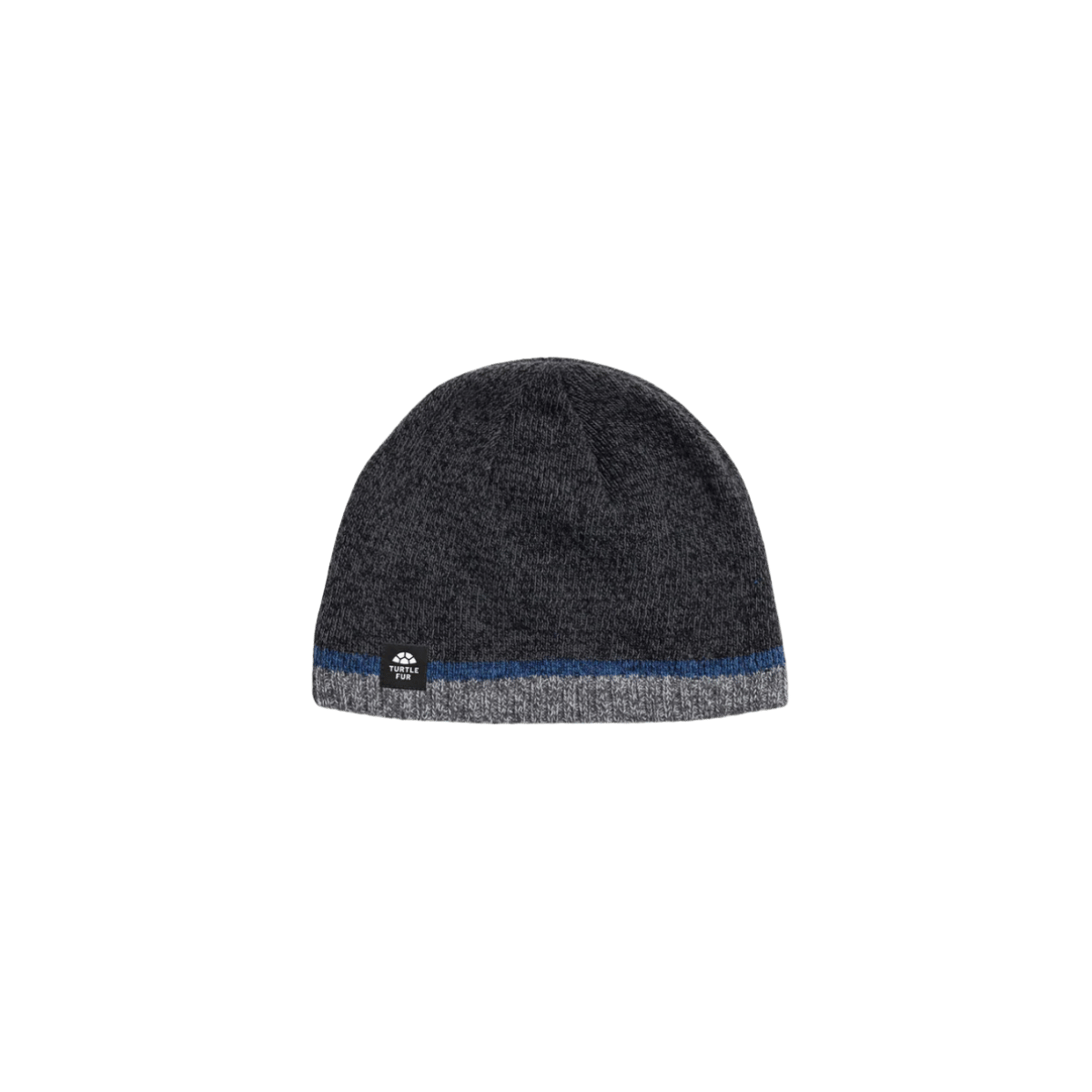TURTLE FUR OCEAN RAGG WOOL HARBOUR TOWN GRAY, FRONT ANGLE