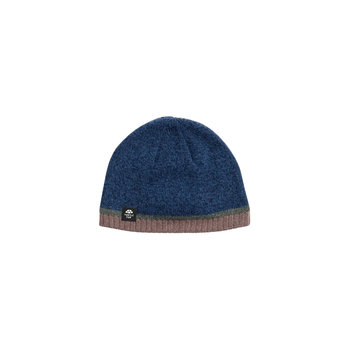 TURTLE FUR OCEAN RAGG WOOL HARBOUR TOWN NAVY, FRONT ANGLE