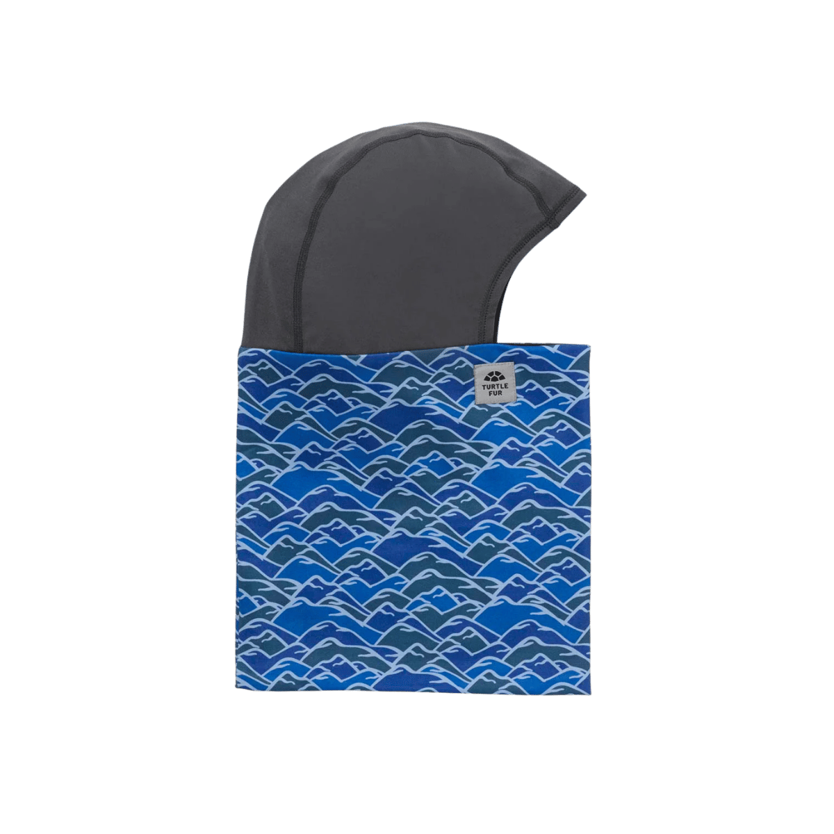 TURTLE FUR YOUTH COMFORT SHELL NECK WARMER ACROSS THE RANGE, FRONT ANGLE