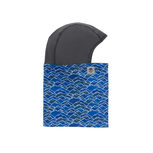TURTLE FUR YOUTH COMFORT SHELL NECK WARMER ACROSS THE RANGE, FRONT ANGLE