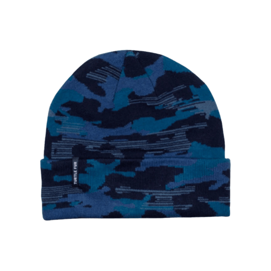 TURTLE FUR YTH WANDERER BEANIE NAVY