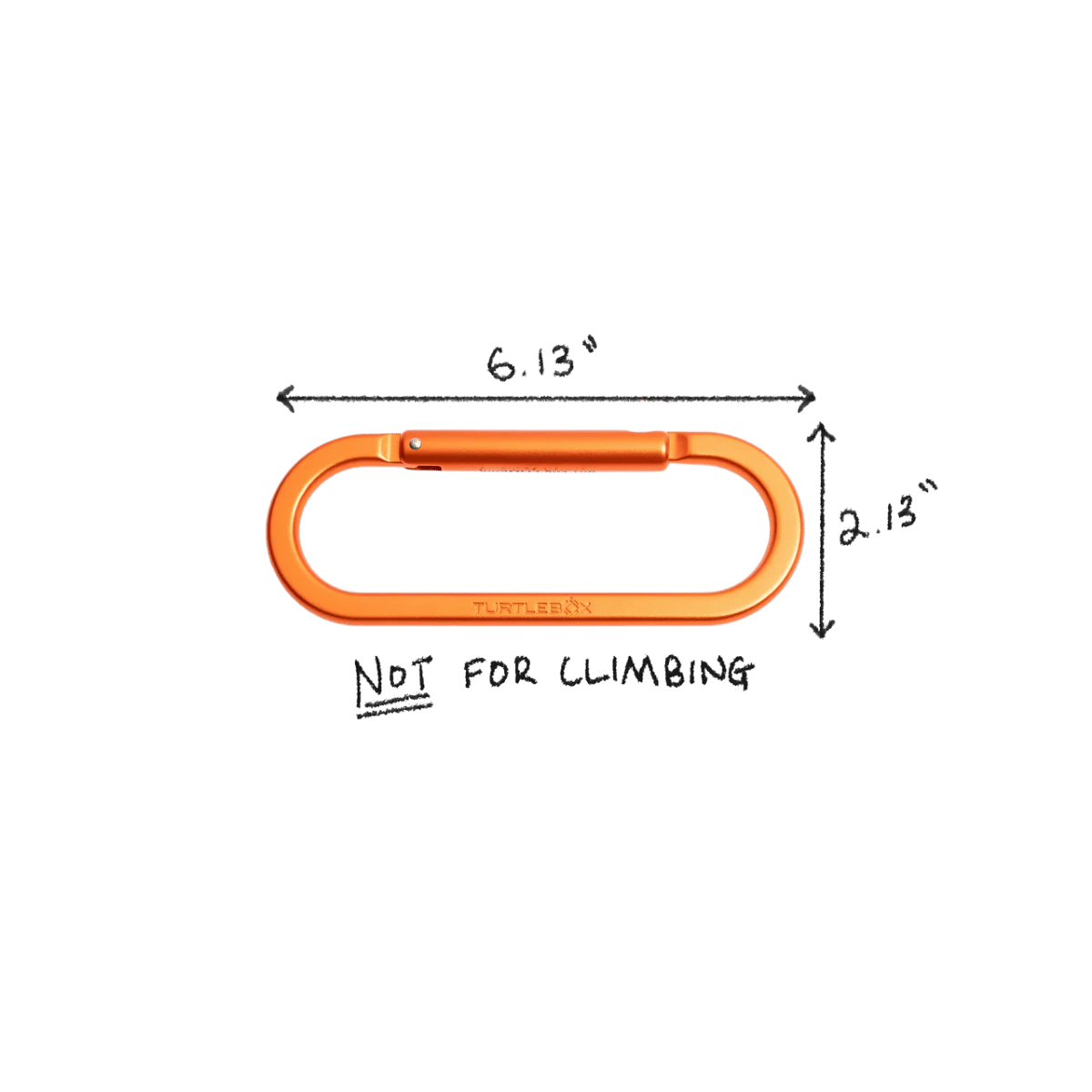 TURTLEBOX AUDIO TURTLEBOX CARIBINER ORANGE