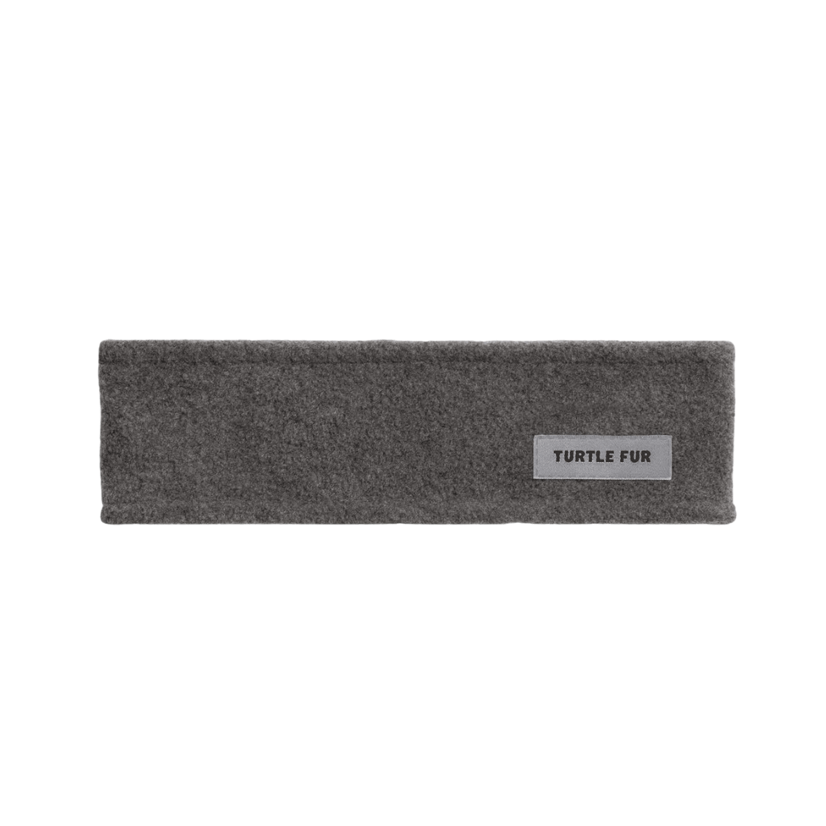 TURTLE FUR CHELONIA 150 HEADBAND - CHARCOAL - FRONT VIEW