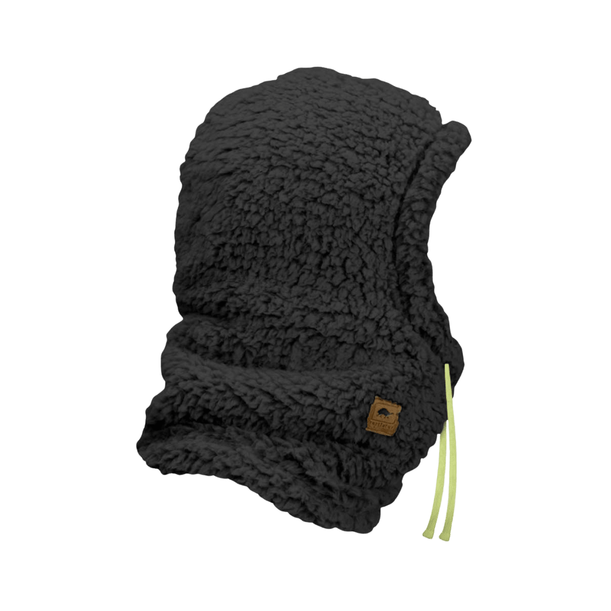 TURTLE FUR COMFORT LUSH OVERHOOD - BLACK - RIGHT SIDE VIEW