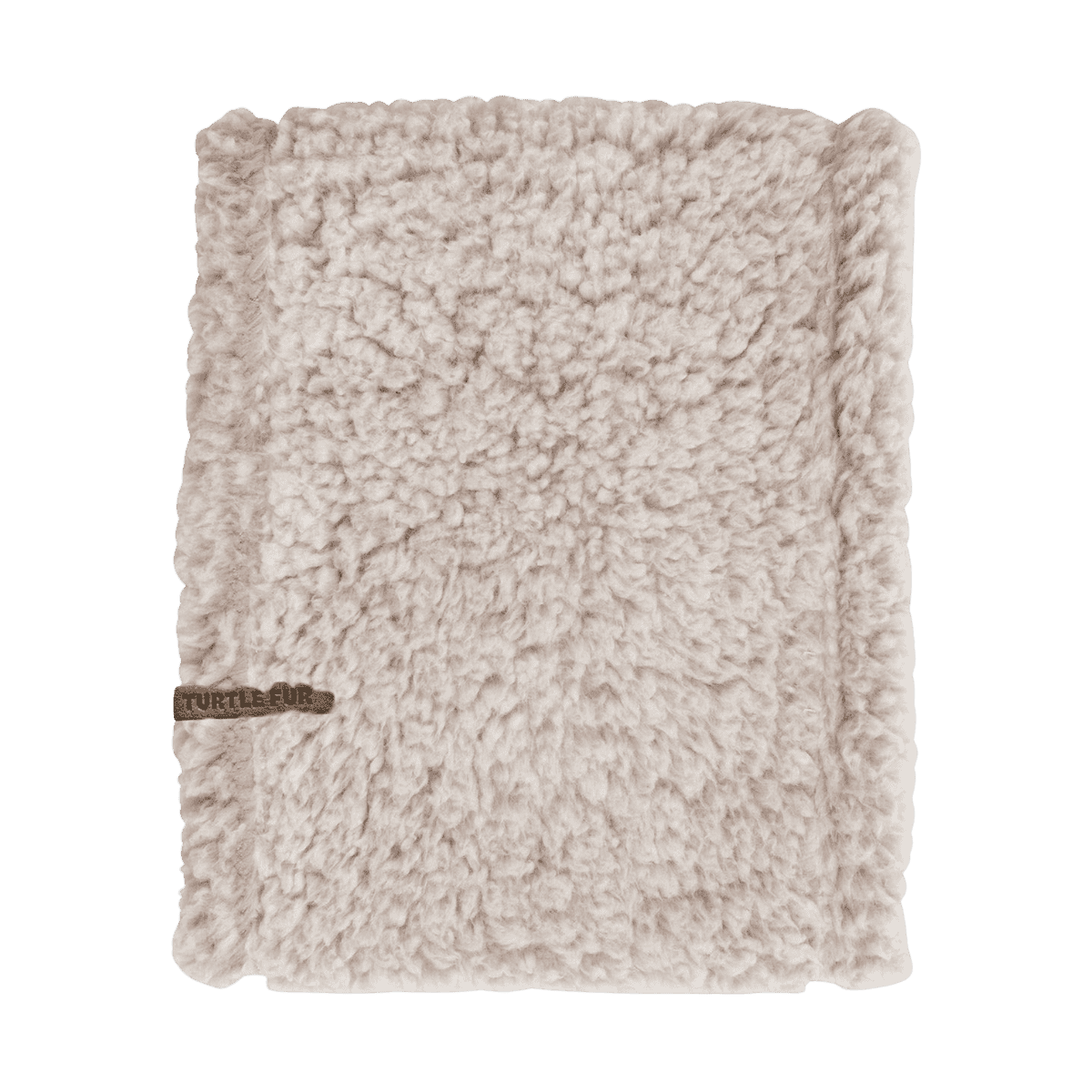TURTLE FUR COMFORT LUSH SINGLE LAYER NECK - NATURAL