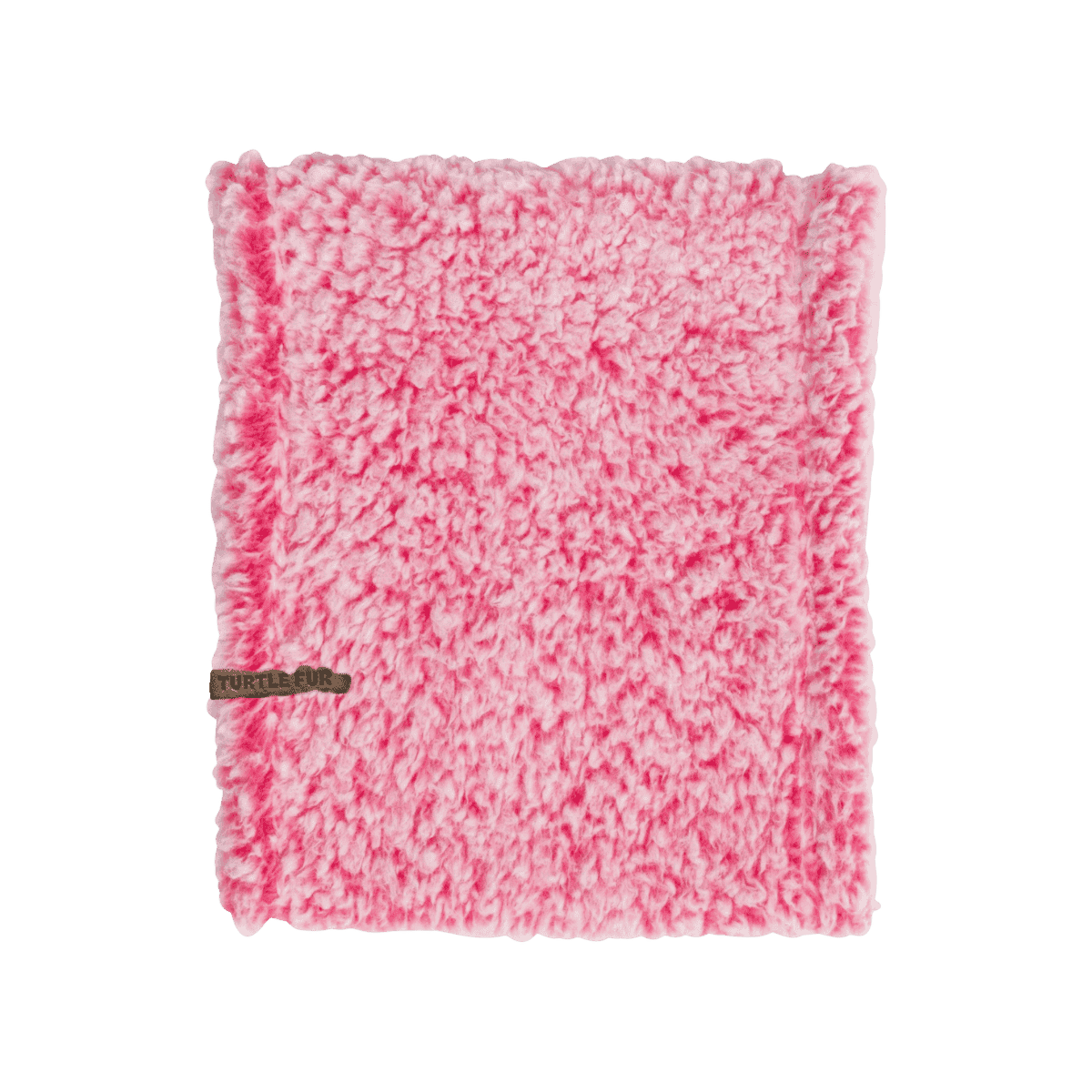 TURTLE FUR COMFORT LUSH SINGLE LAYER NECK - LUSCIOUS PINK