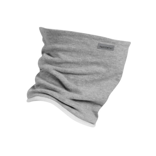 TURTLE FUR COMFORT SHELL LUXE NECKULA - SILVER