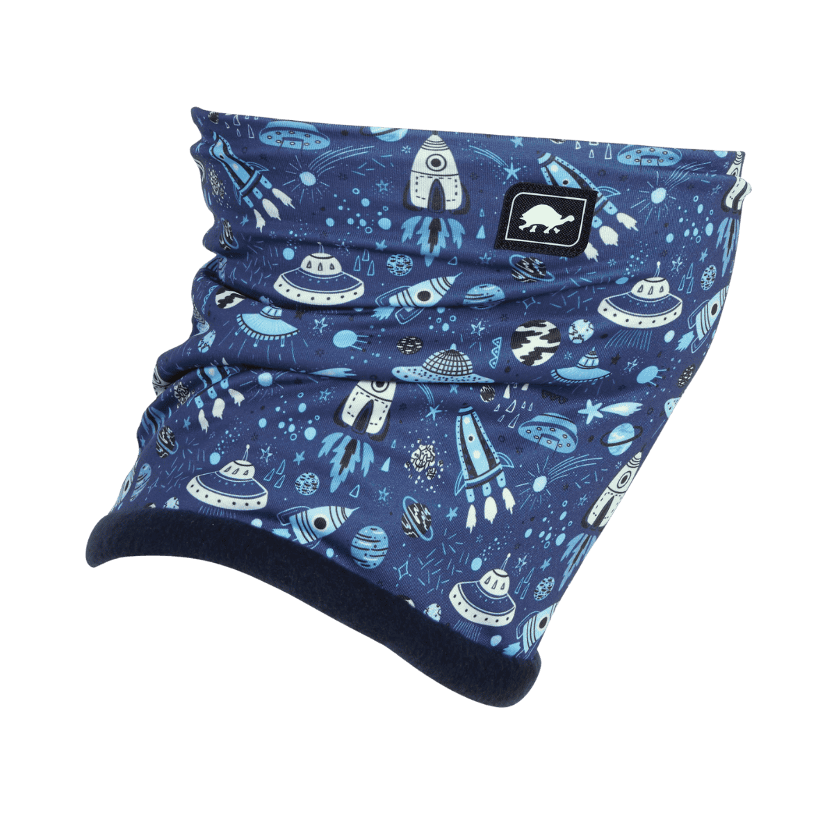 TURTLE FUR KIDS COMFORT SHELL LINED NECKULA - WAY OUT THERE - FRONT VIEW