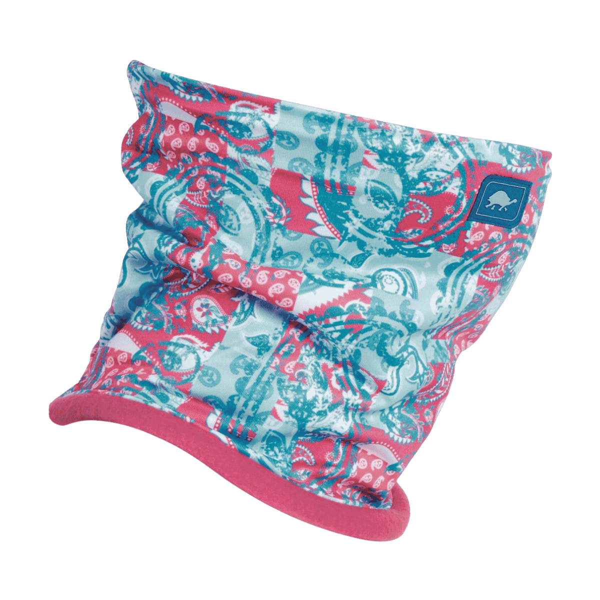 TURTLE FUR KIDS COMFORT SHELL LINED NECKULA - LILY - FRONT VIEW